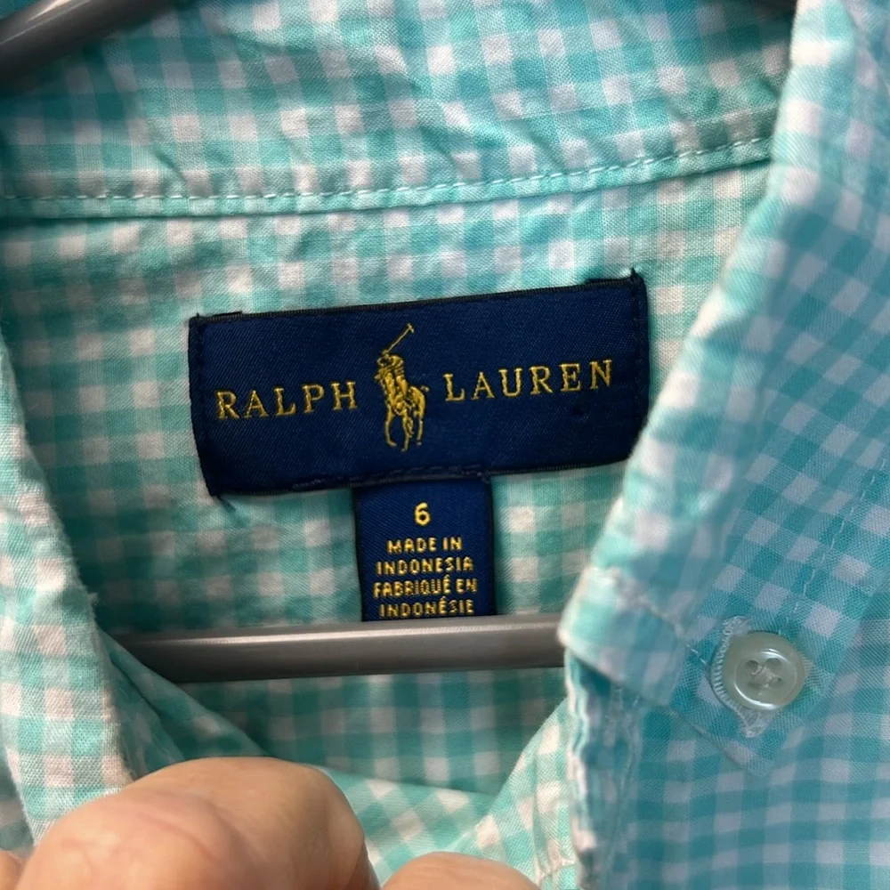 Ralph Lauren classic button